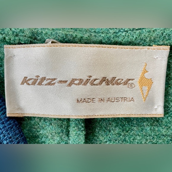 Litz-Pichler Austrian Virgin Wool Loden Coat | Trachten Boiled Wool Jacket - Picture 5 of 8